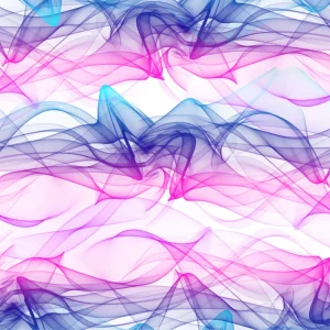 Magenta Cyan Waves