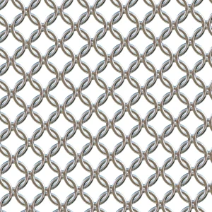 Interlocking Chrome Rings