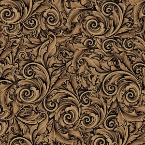 Sepia Scrollwork 22