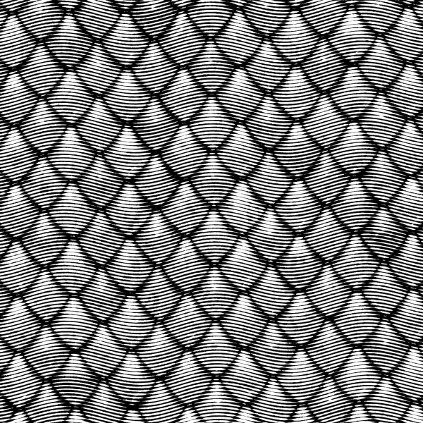Engraved Dragon Scales Pattern Crew