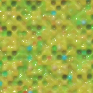 Melted Wax Crayons