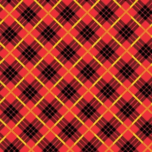 V6 Scotch Tartan Plaid Valve Cover