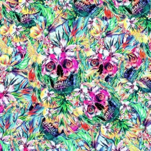 Floral Skulls 22