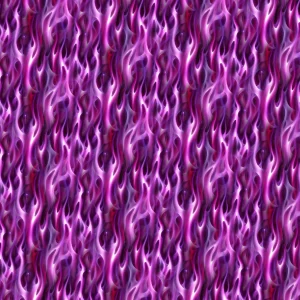 Violet Airbrushed Flames 23