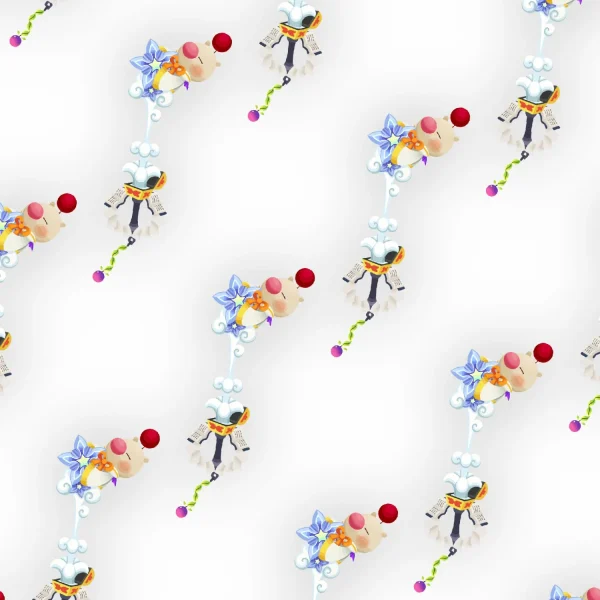 Kingdom Hearts Moogle of Glory Keyblade 22