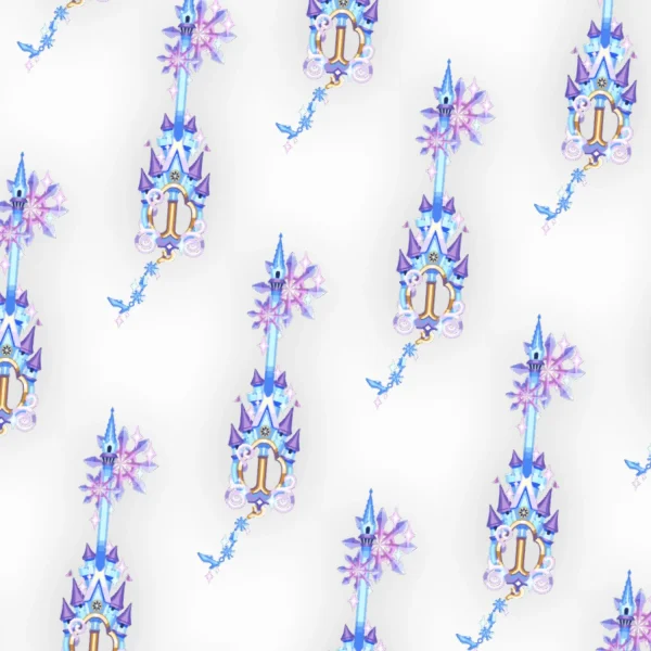 Kingdom Hearts Stroke of Midnight Keyblade 22