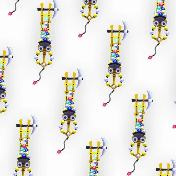 Kingdom Hearts Treasure Trove Keyblade 22