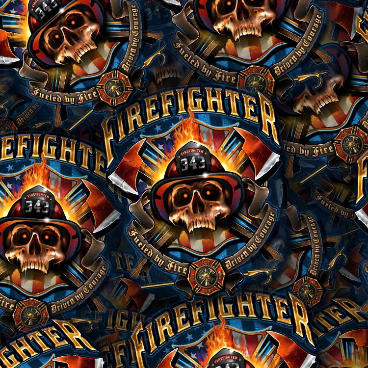Fire Rescue Skull Axe 23 Fire Rescue Skull Axe 23
