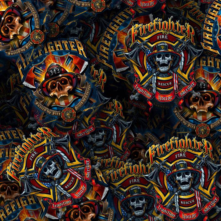 Fire Rescue Skull Axe 24 Fire Rescue Skull Axe 24