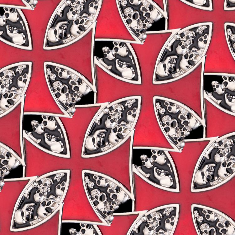 Iron Cross Skulls 27 Iron Cross Skulls 27