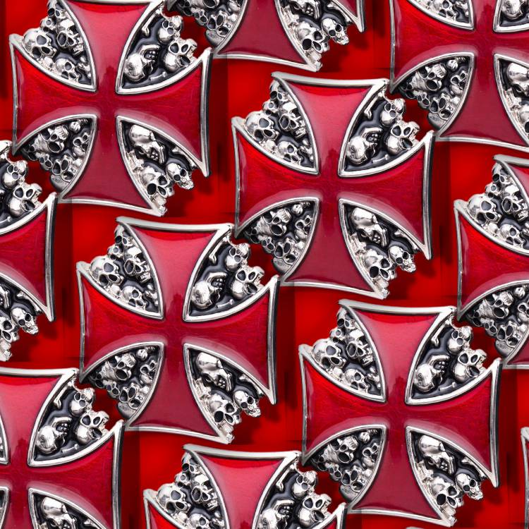 Iron Cross Skulls 29 Iron Cross Skulls 29