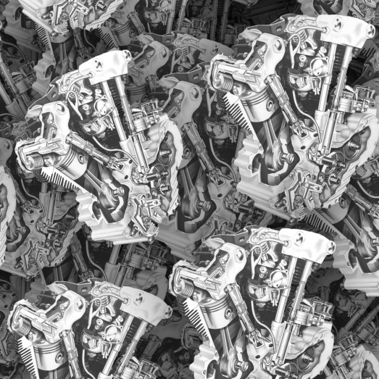 Knucklehead Cutaway Knucklehead Cutaway