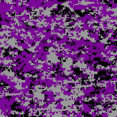 Digital Purple Camouflage – Pattern Crew