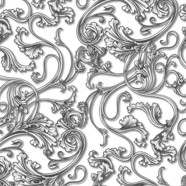 Sepia Scrollwork 23 Pattern Crew