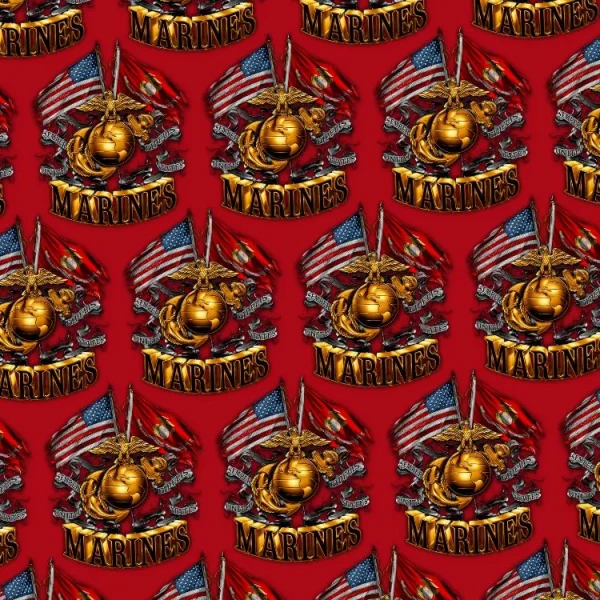 Marines Crossed Flags 24 thumb