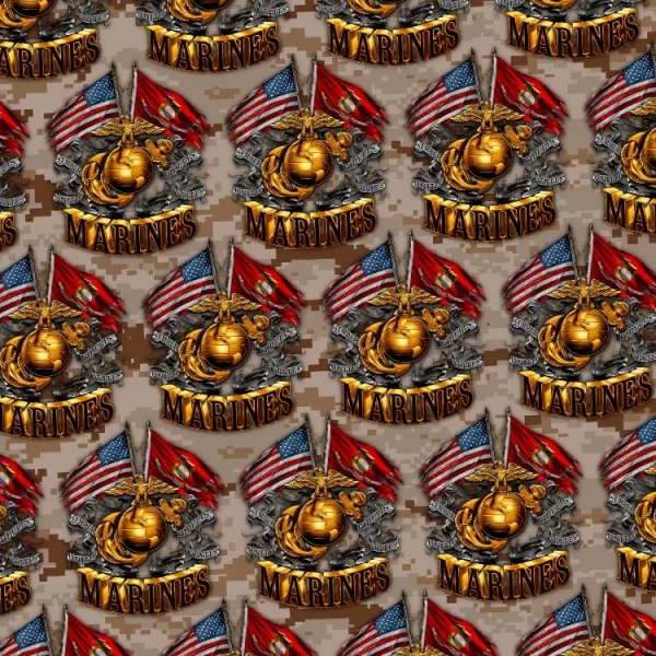 Marines Crossed Flags 25 thumb