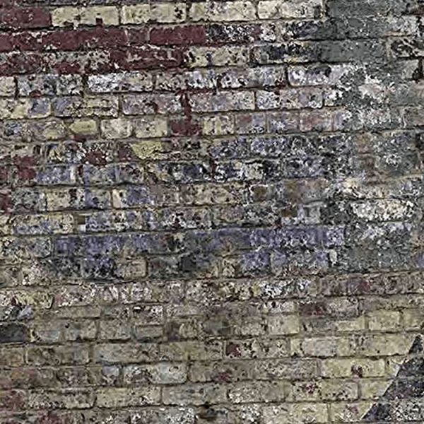 Old Painted Brick Wall Pattern Crew