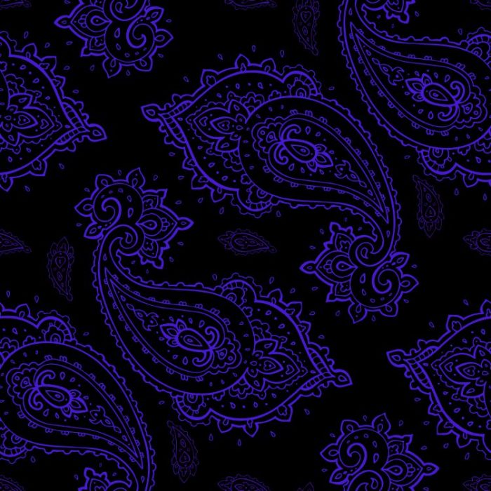 Simple Paisley Pattern Pattern Crew