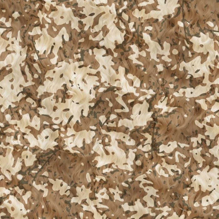 Camel Hair Camouflage Pattern Crew