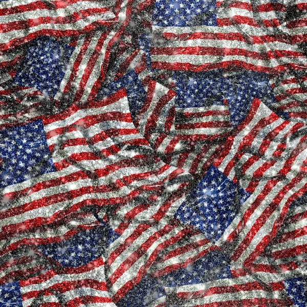 US Glitter Flag 23