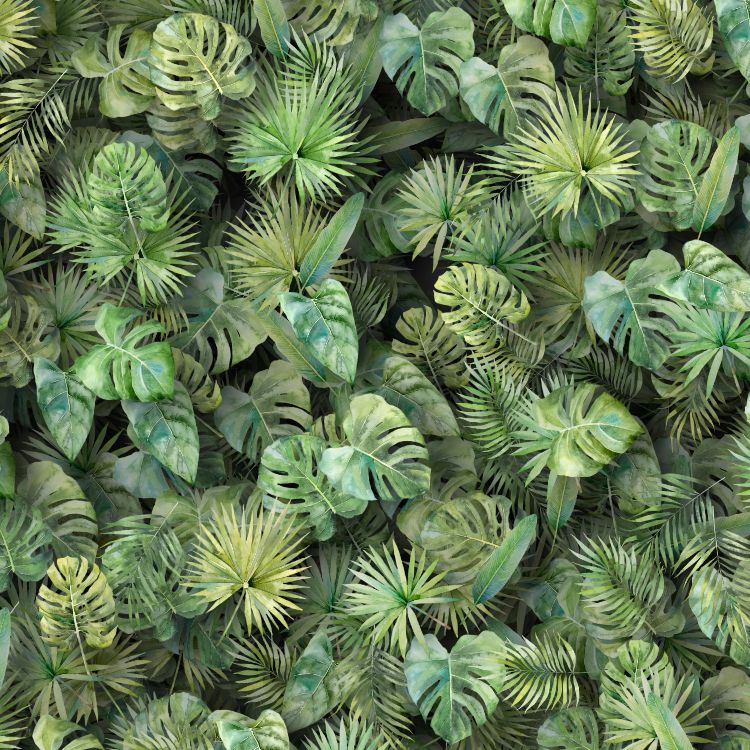 Watercolor Jungle Background 22 Pattern Crew