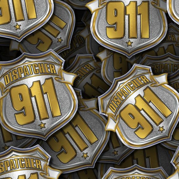Dispatcher 911 Badge 22