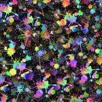 Neon Paint Splats – Pattern Crew