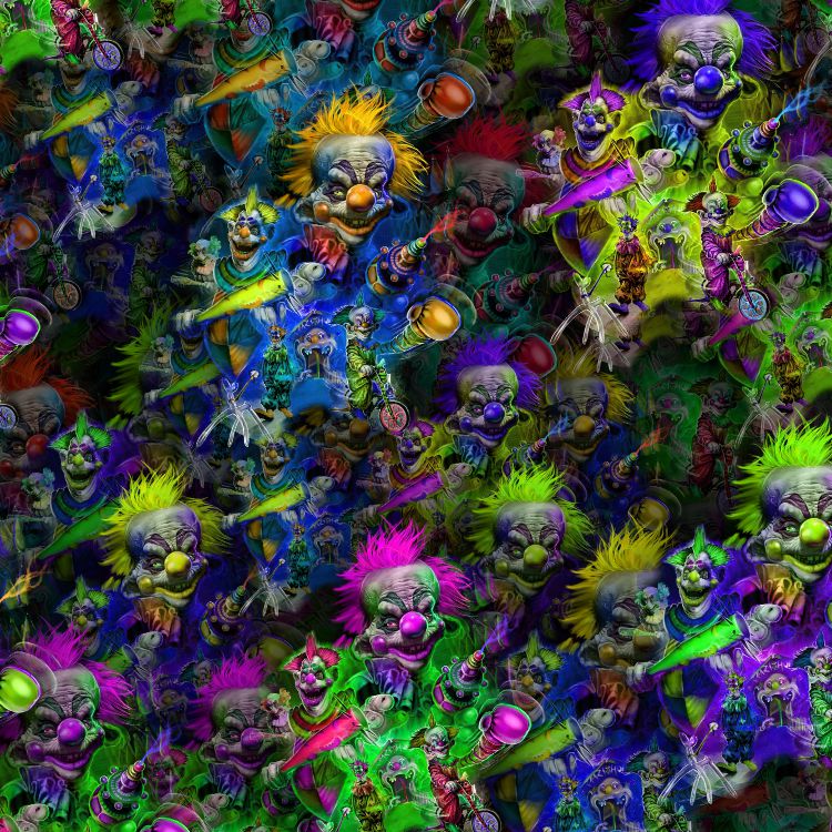 Killer Klowns 23 Pattern Crew