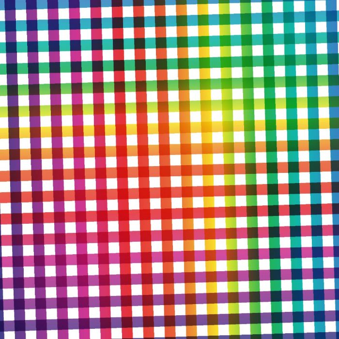 Rainbow Gingham – Pattern Crew