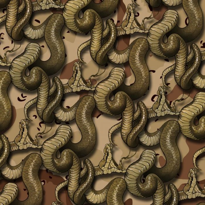 Camouflage Snake 21 Pattern Crew