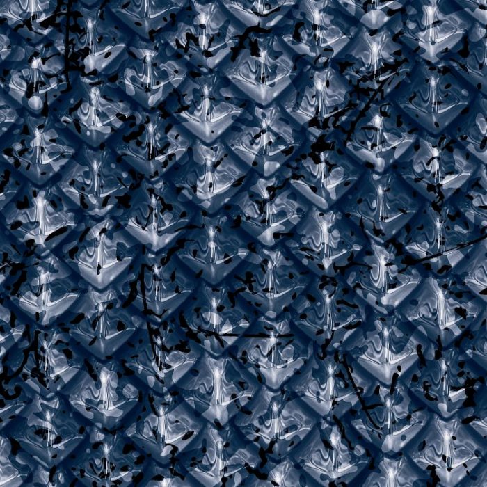 Underwater Scales Camouflage Pattern Crew