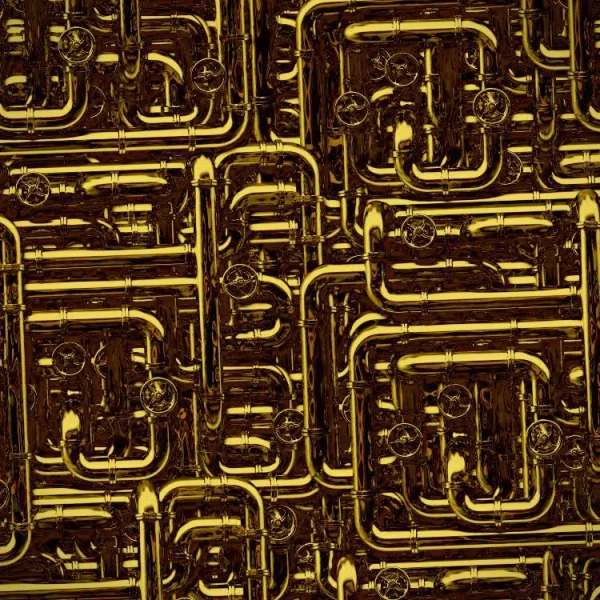Gold Pipes