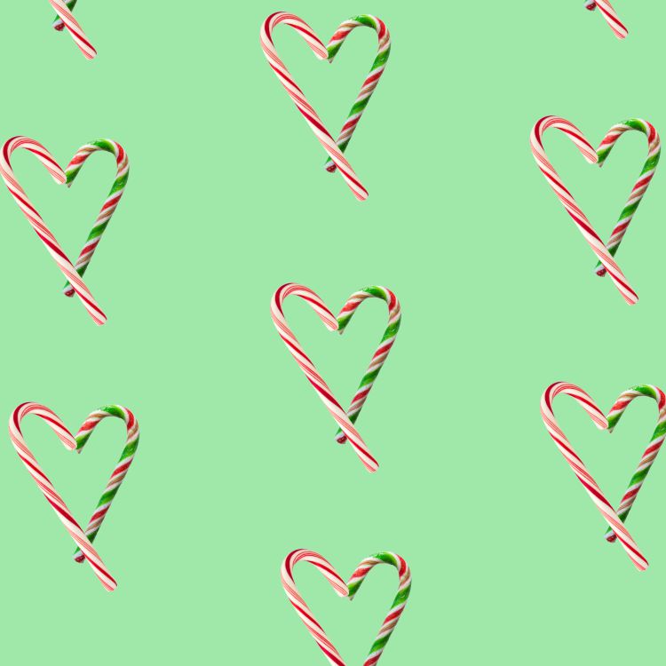 Candy Cane Hearts 23 Pattern Crew