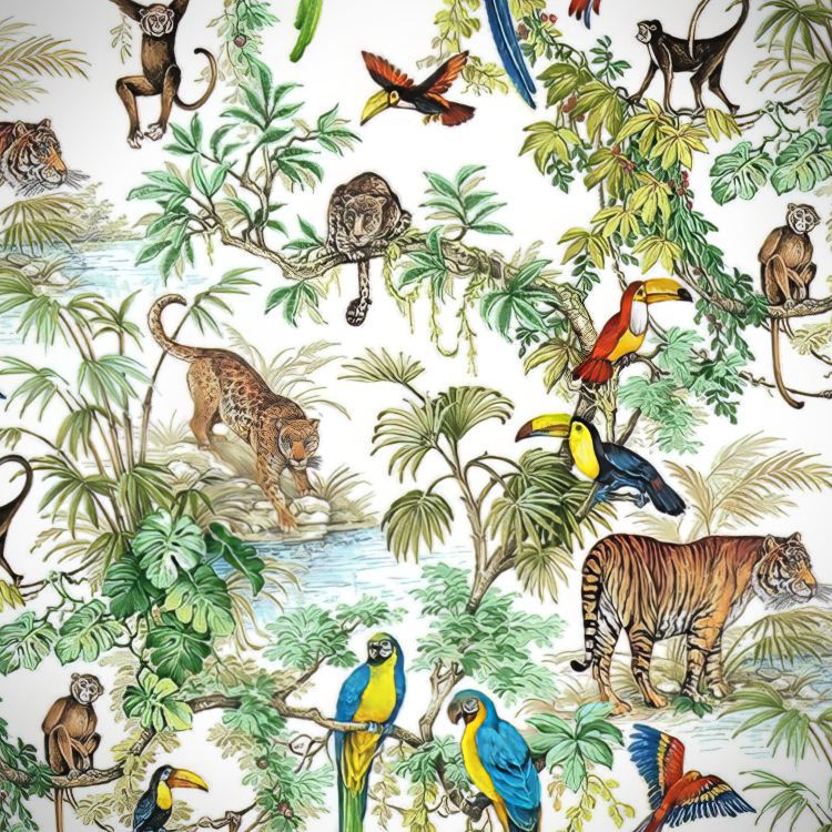 Rainforest Wallpaper Pattern Crew
