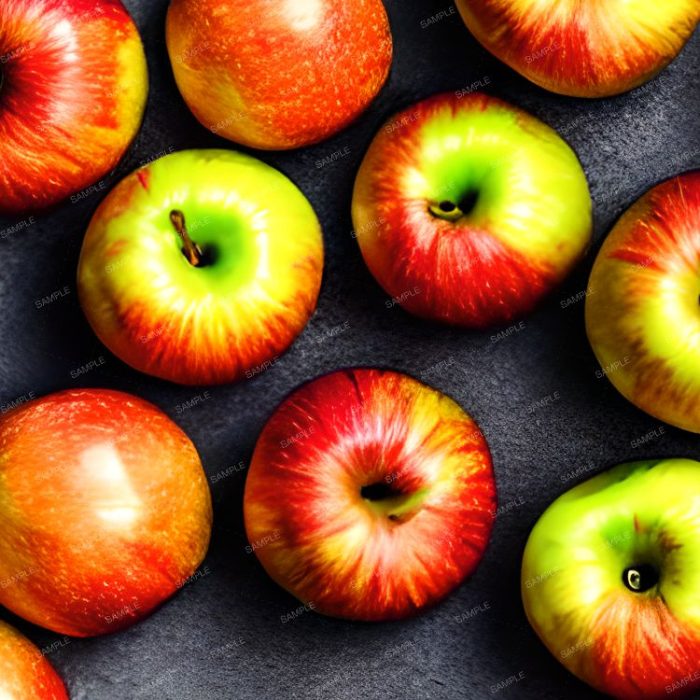 Honey Crisp Apples Pattern Crew