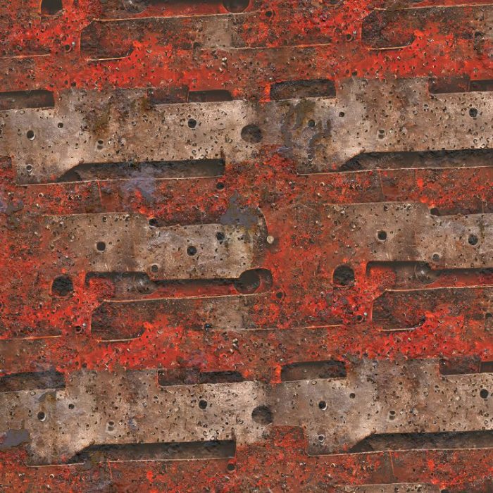 Rusty Engine Block Pattern Crew