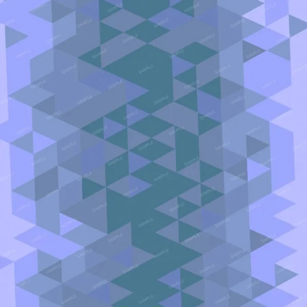 A blue and green Gradient Triangles 23 geometric pattern.