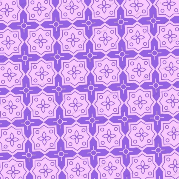 A seamless pattern of A Geometric 32 (Copy) purple and white pattern.