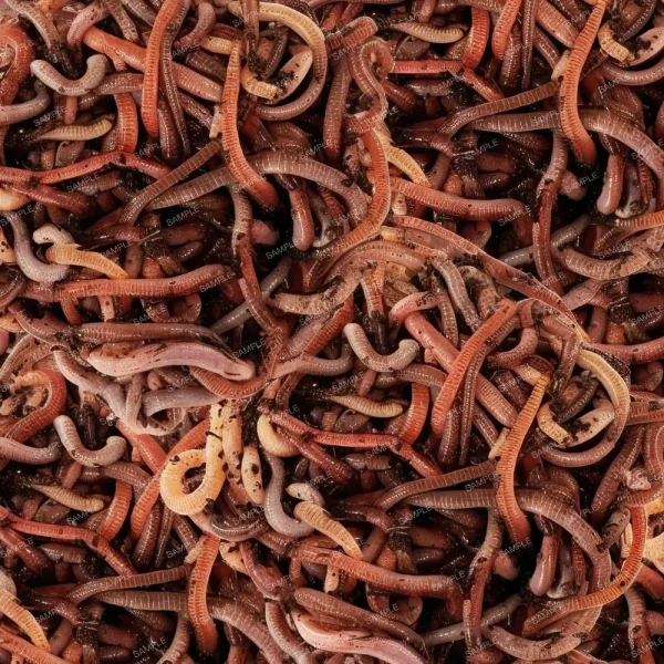 A seamless pattern of A close up of Ladybugs 42 (Copy) in a pile.