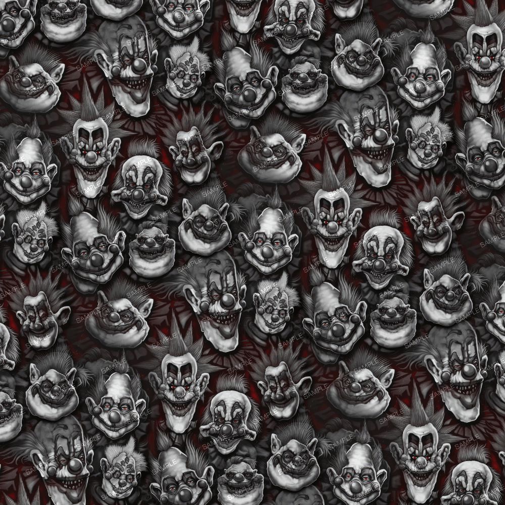Killer Klowns 25 Pattern Crew