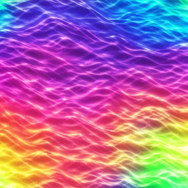A vibrant, abstract background featuring wavy, multicolored lines blending together in shades of blue, purple, pink, red, yellow, and green, creating a dynamic, fluid effect across the image.