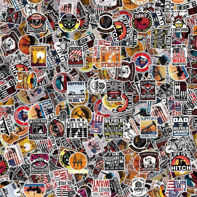 Roughneck Oil Field Sticker Bomb – Pattern Crew