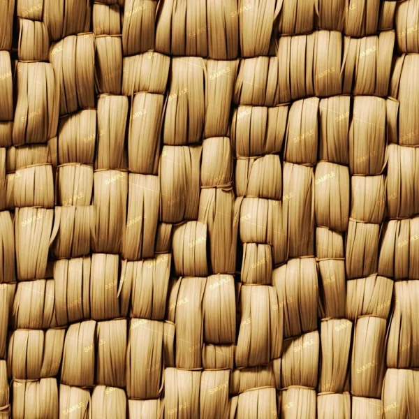 A tightly arranged stack of hay bales is shown. The bales are uniformly rectangular in shape and vary slightly in size. They are packed closely together, creating a compact, textured surface of bundled golden yellow straw.