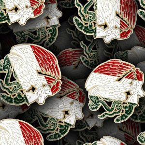 Mexican Flag Emblem – Pattern Crew
