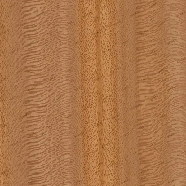 Close-up of Brown Walnut Woodgrain (Copy) featuring a light brown surface with a subtle wavy grain pattern and fine vertical textured lines for a natural, organic look.