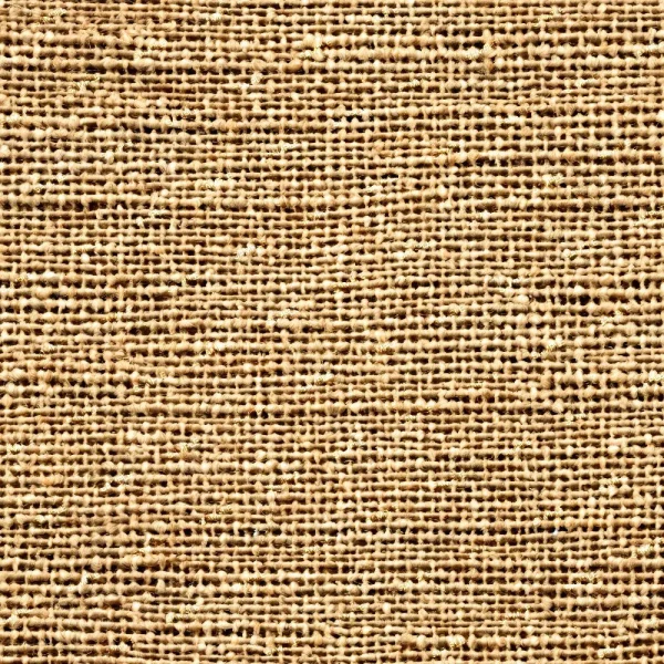 Close-up of Burlap Cloth 43, highlighting its coarse, natural fibers and visible crisscross pattern of beige threads.