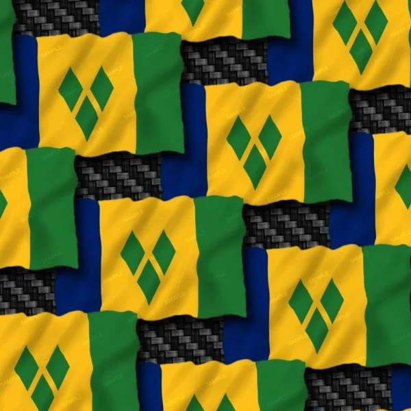 Multiple Mexico and US Flags, featuring their distinctive colors and symbols, are arranged in an overlapping pattern.