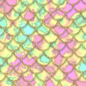 Mermaid Pastel Scales