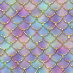 Mermaid Rainbow Glass