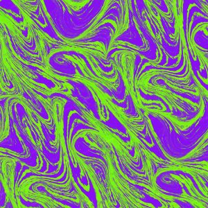 Purple Green Paint Swirl